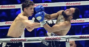 Monstruoso: Inoue se recuperó de una caída y liquidó a Nery en el sexto